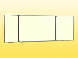 Дошка аудиторна, 3-стулкова, 3000х1000 мм, магнітна під маркер