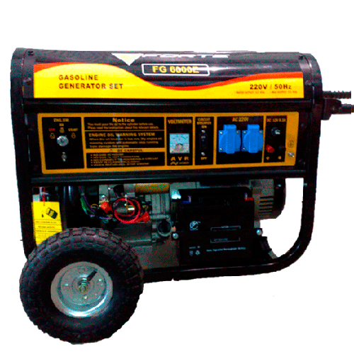 Бензиновый генератор Forte FG 8000 E - фото 1 - id-p2542756