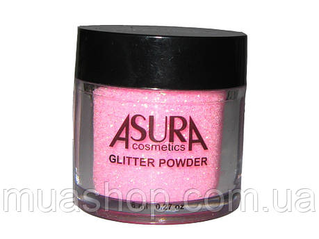 Глітери розсипчасті AsurA cosmetics 23 Sweet pink, фото 2