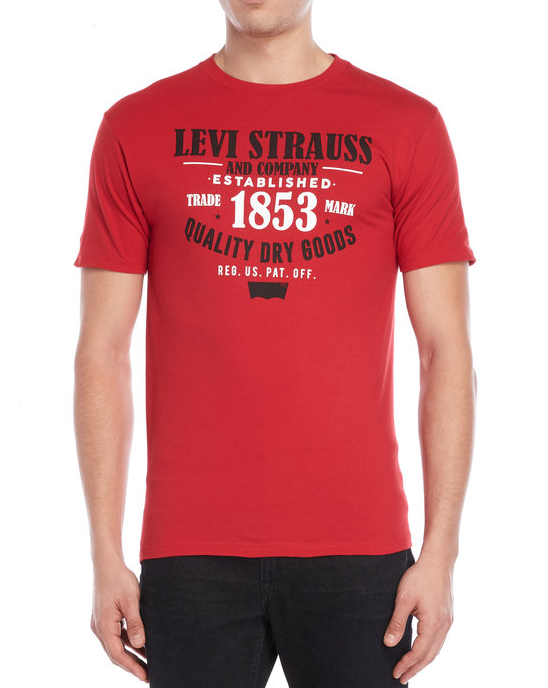 Чоловіча футболка Levis® Classic Graphic Tee - Red
