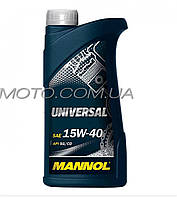 Олія 4T, 1 л (SAE 15W-40, мінеральна, Universal API SG/CD) MANNOL