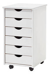 Візок для салону краси універсальний M206 мобільна тумба для перукарських косметологічних кабінетів