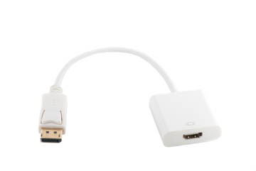 Кабель-перехідник PowerPlant HDMI - DisplayPort, 0.15 м