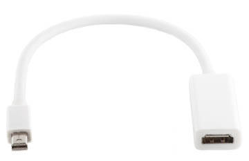 Кабель-переходник PowerPlant HDMI - mini DisplayPort, 0.15м, фото 2
