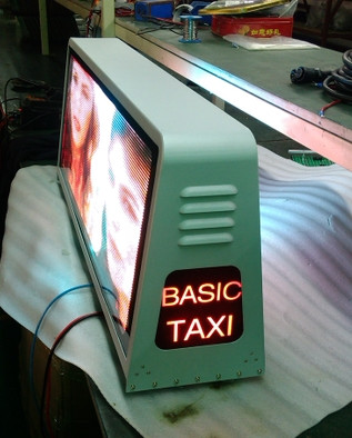 Светодиодная видеореклама для элитного такси, загрузка медиа-контента через 3G - фото 2 - id-p85636403