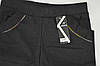 Лосини жіночі з візерунком і бічними кишенями у великих розмірах 3XL — 6XL, фото 6