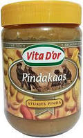 Арахісове масло Vita d'or Рindakaas Stukjes Pinda, 500гр (Голандія)