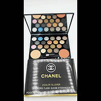 Набір тіні 20 кольорів + румяня 2 кольори Chanel 40g+12g