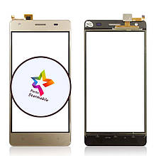 Сенсор (Тачскрін) для мобільного телефону Oukitel C5 Pro, золотий, ORIG