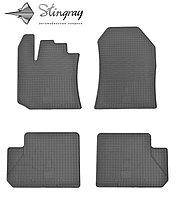 Гумові килимки Renault Lodgy 2012- (Ріно Лоджі) кількість 4 штуки