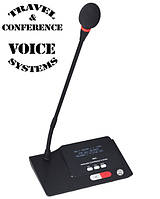 Конференц система на 10шт. микрофонов беспроводная с видео без встроенного динамика