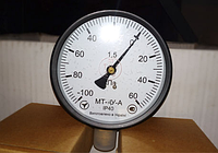 Мановакуумметр показывающий МТ-4У-А (МТ-4У, МТ 4У, МТ4У, МТ4-У) - радиальный штуцер (РШ)