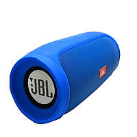 Портативная беспроводная Bluetooth колонка павербанк с MicroSD картой памяти FM-Radio JBL CHARGE 4 Синий