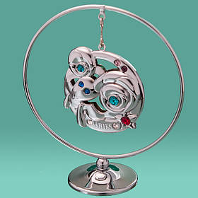 Кольцо "Овен" Crystocraft   0450-105/GA-SL