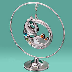 Кільце "Рак" Crystocraft   0453-105/GA-SL