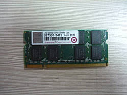 Пам'ять для ноутбука SoDimm DDR2 2Gb 667Мгц