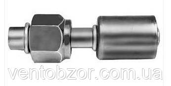 Фитинг 0 град. No12 з гайкою 7/8, фото 1