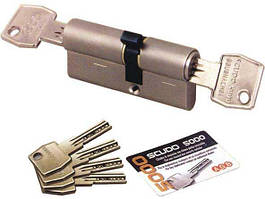 Циліндр AGB Scudo 5000 PS 40 мм (20х20) ключ-ключ мат.хром