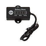 Індикатор батареї Battery Meter 12V 24V водозахисний, фото 5