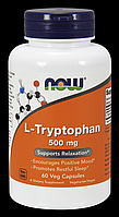 Триптофан Now Foods L-Tryptophan 500 mg 60 vcaps