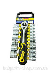 Набір торцевих головок Сталь AT-1219 1/2", 19 одиниць (70007)