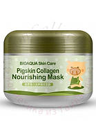 Маска для лица с коллагеном Bioaqua Skin Care Pigskin Collagen Bioaqua