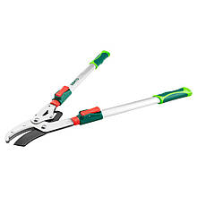 Секатор з наковаленкою, ручка з алюмінію, телескопічний