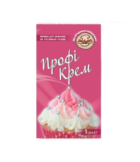 Вершки солодкі рослинні Профі крем 26%, фото 1