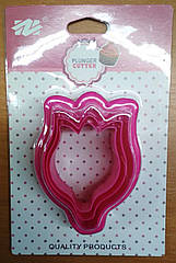 Двосторонні формочки тюльпан, 6 розмірів