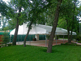 Строительство крытых и открытых теннисных кортов 8