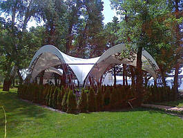 Строительство крытых и открытых теннисных кортов 10