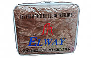 Плед акриловий з тисненням Elway кавовий (200х240), фото 3