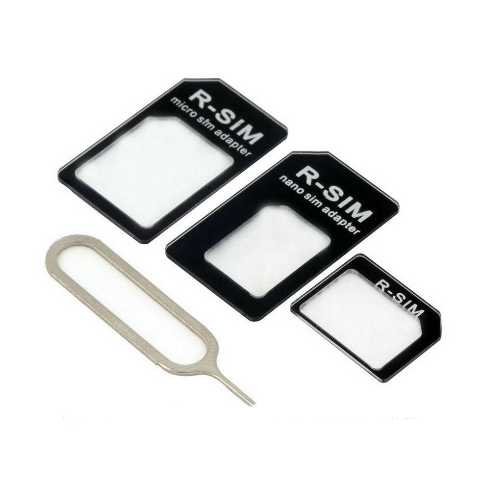 Перехідник для сім-карт Nano Sim Adapter NOOSY Білий