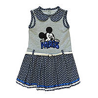 Летнее платье Mickey Mouse для девочки. 92, 98, 104 см