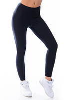 Жіночі спортивні еластичні лосини біфлекс 46/48р Чорні