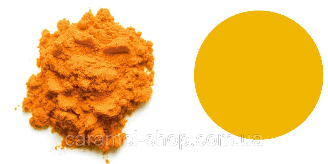 ОРАНЖОВИЙ сухий жиророзчинний барвник, лак, сонячний захід, (ІНДІЯ), фото 1
