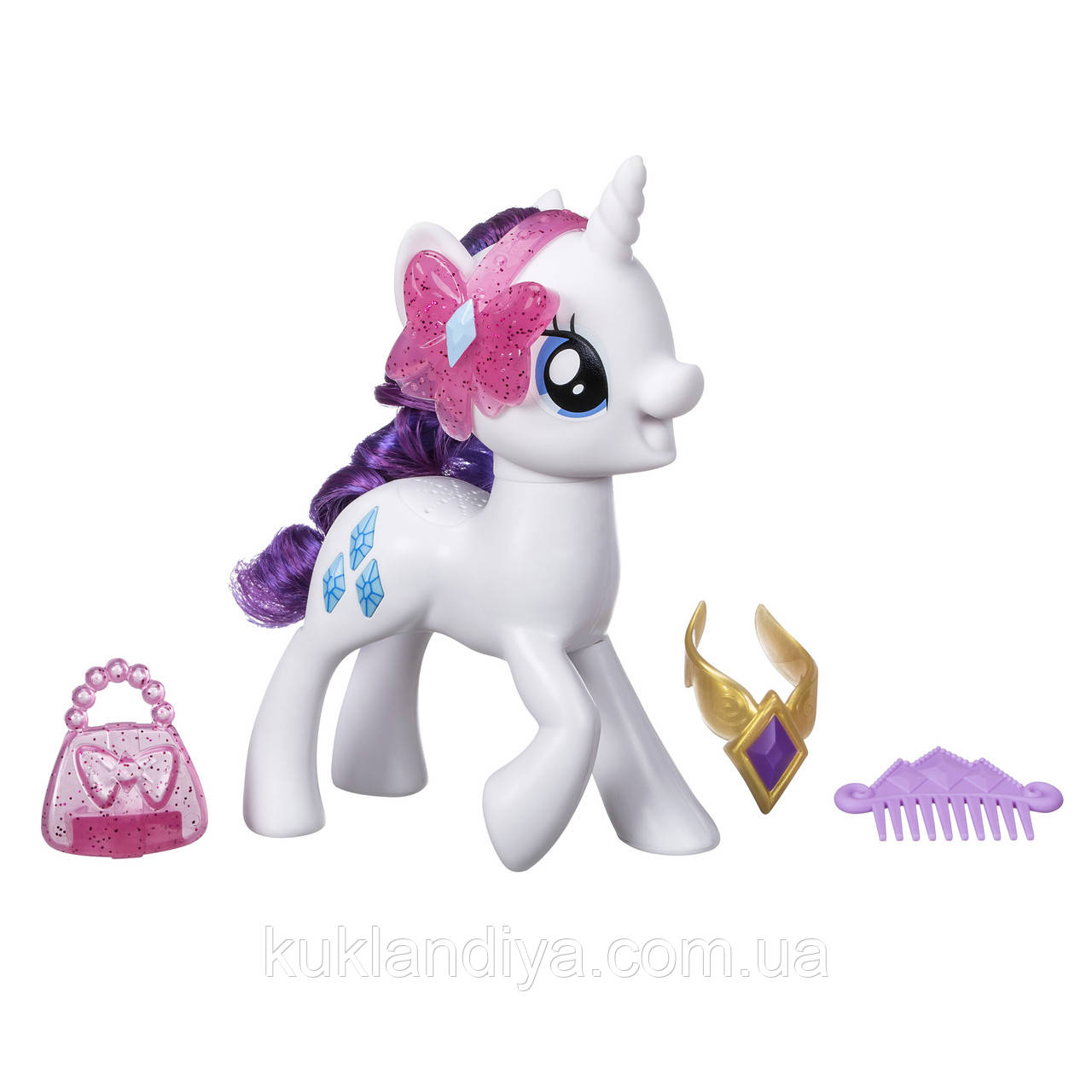 My Little Pony интерактивная пони Рарити Meet Rarity Pony Figure купить ...