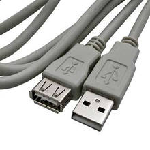Подовжувач USB (шт.A-гн.А), 3 дюйми