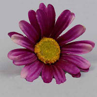 Головка Ромашки фіолетова 8,5 см. Квіти штучні