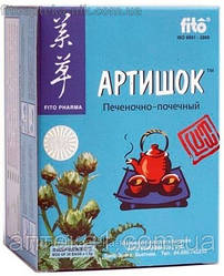 Препарат для печінки "Фіточай Артишок" (Фіто Фарм, В'єтнам 20пакетиків) — натуральний препарат для лікування жовчень