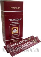 Прелаксан (порошок 10пакетів по 10 г)-рофілактика закрепу, у раціоні під час закрепу. (Україна)