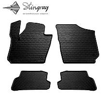 Гумові килимки Seat Ibiza 2008 (Сіат Ібіца) кількість 4 штуки