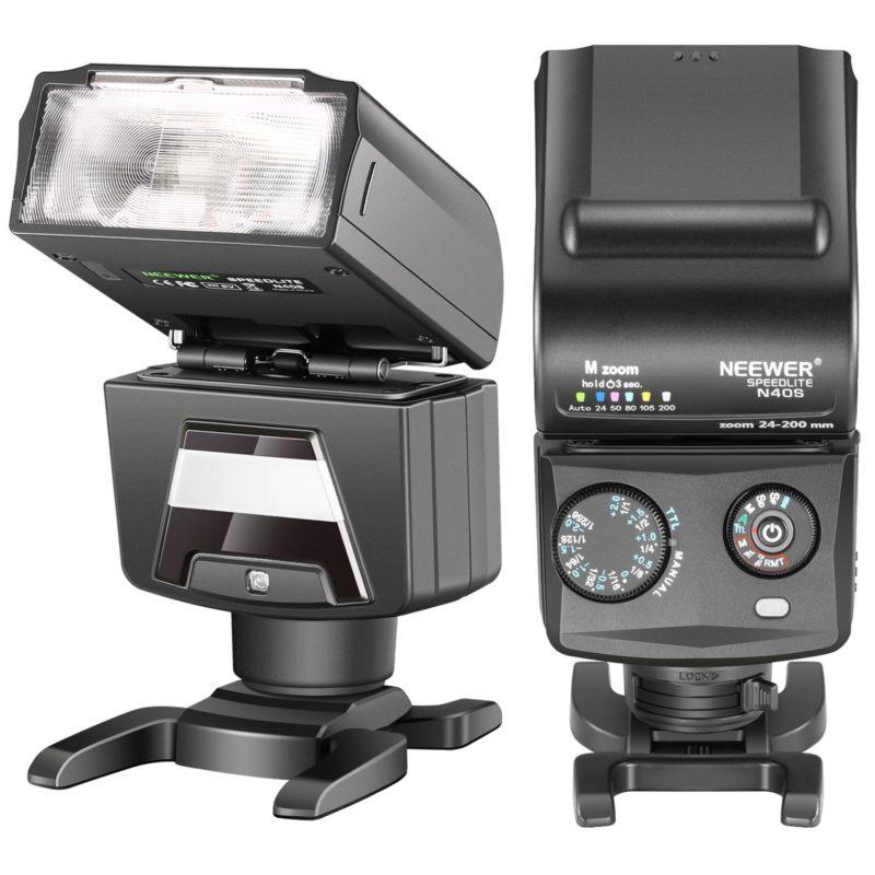 Neewer GN40 TTL-спалах для Sony HSS 1 / 8000s Speedlite LED відео-підсвічування для A7 A7R A6000 A6500 та