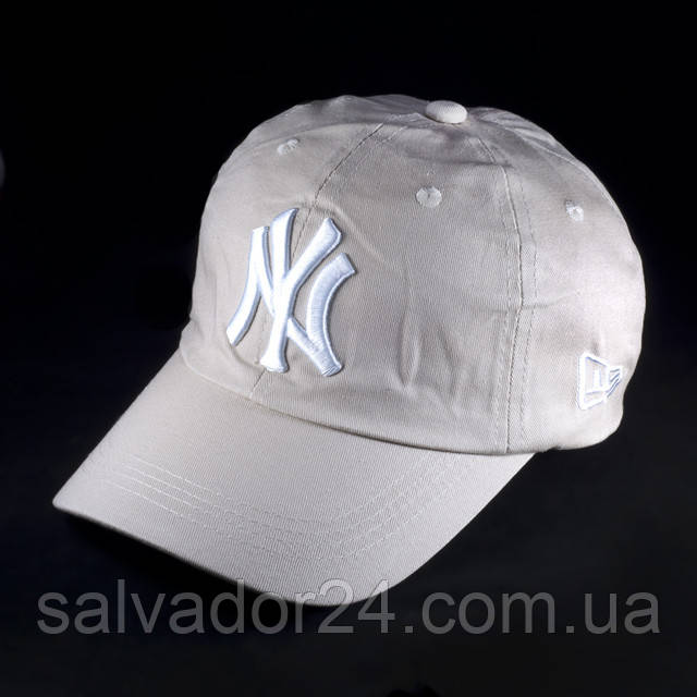 Бейсболка NY белая, кепка New York