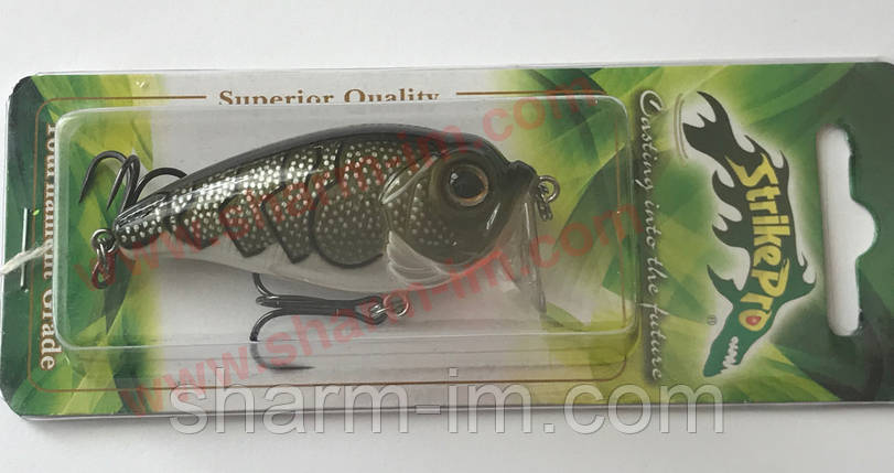 Воблер STRIKE PRO CHUBBY CRANK 58L JL-038L (col. X13) 11.2 г, фото 3