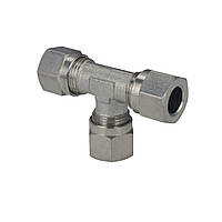 Універсальний обжимний фітинг під пластикові і металеві трубки MO18