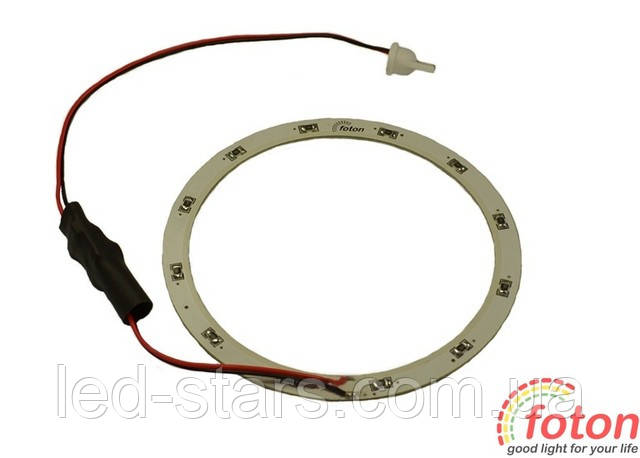 Светодиодное кольцо LED ring SMD 3528 110mm (Pure White) - фото 2 - id-p91234007