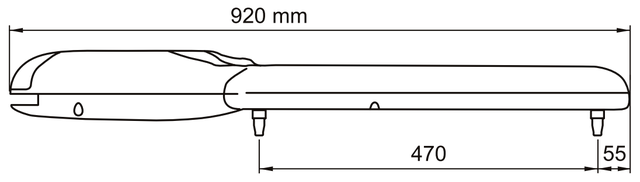 Габаритные размеры NICE WG3524HS