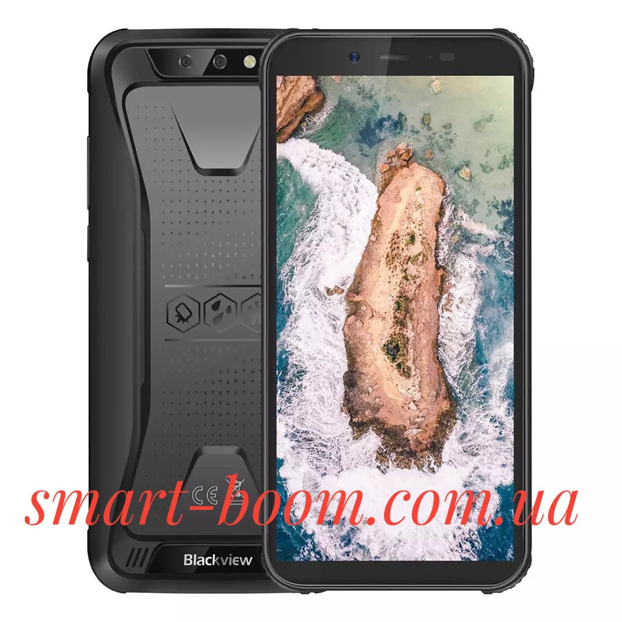 Смартфон Blackview BV5500 Black 5,5" 2/16Gb 4400mAh IP68 Android 8.1 - фото 1 - id-p916399541