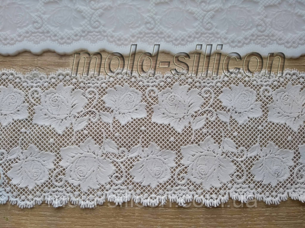 Силіконовий килимок "Мереживо троянди", фото 1